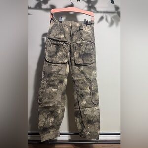 MNML Camouflage Cargo Pants - Brown and Tan